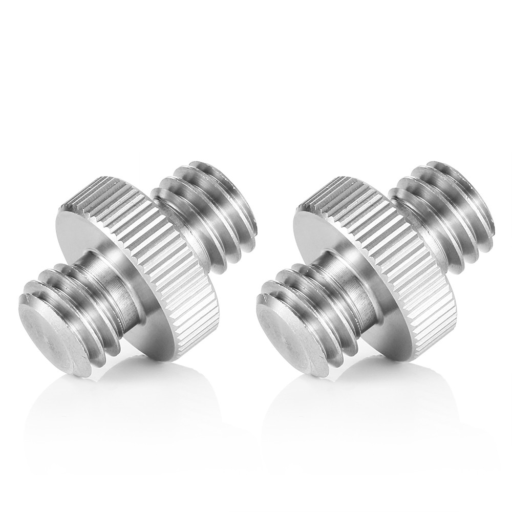 SmallRig Double Head Stud 2pcs pack with 3/8" to 3/8" thread 1065