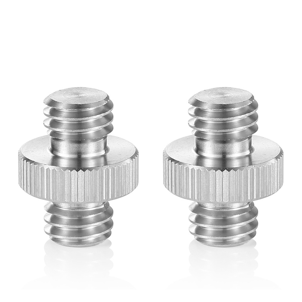 SmallRig Double Head Stud 2pcs pack with 3/8" to 3/8" thread 1065