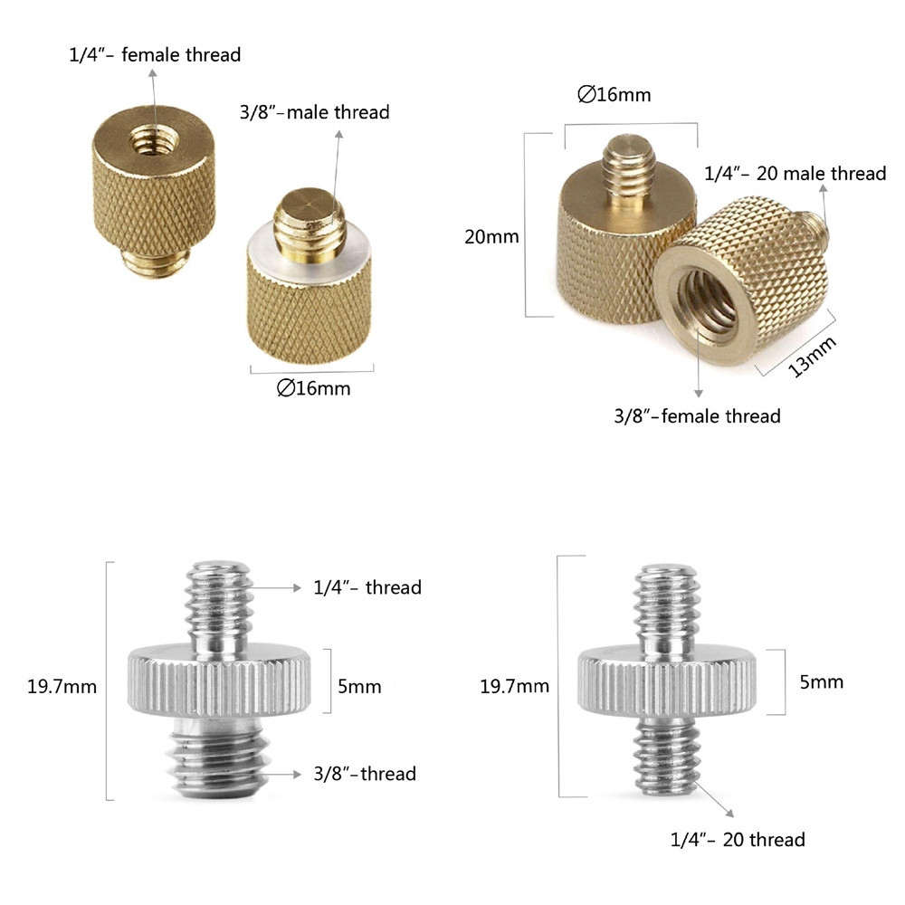 SmallRig Screw Pack (8pcs) 1074B