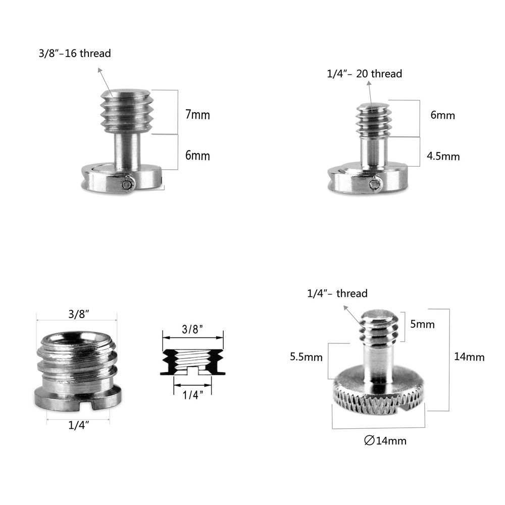 SmallRig Screw Pack (8pcs) 1074B