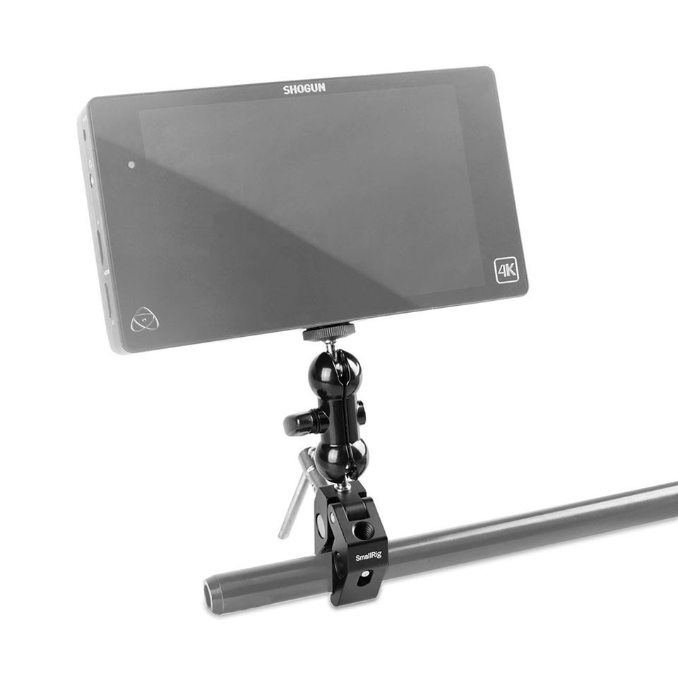 SmallRig Super Clamp with Double Ball Heads (1/4"-20 Screws) 1138