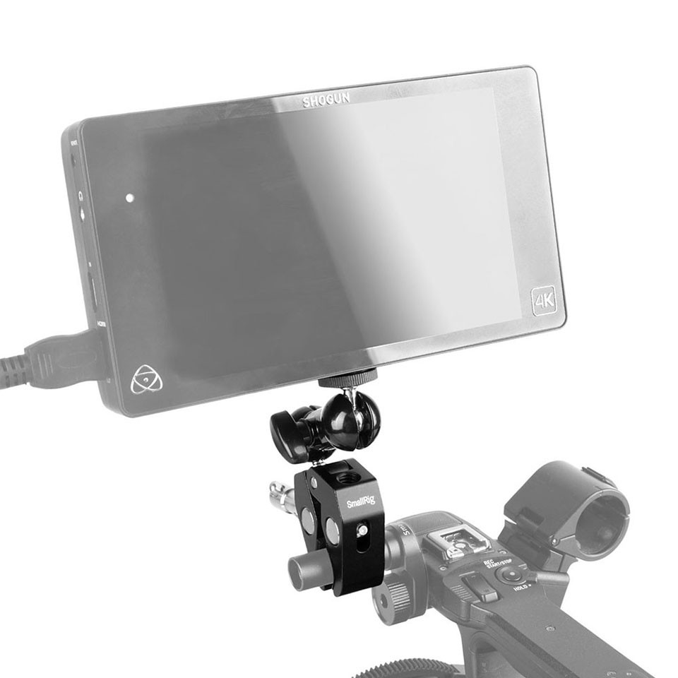 SmallRig Super Clamp with Double Ball Heads (1/4"-20 Screws) 1138