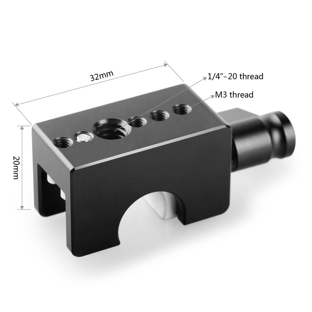 SMALLRIG QR Rail Clamp(12mm Rod) 1403