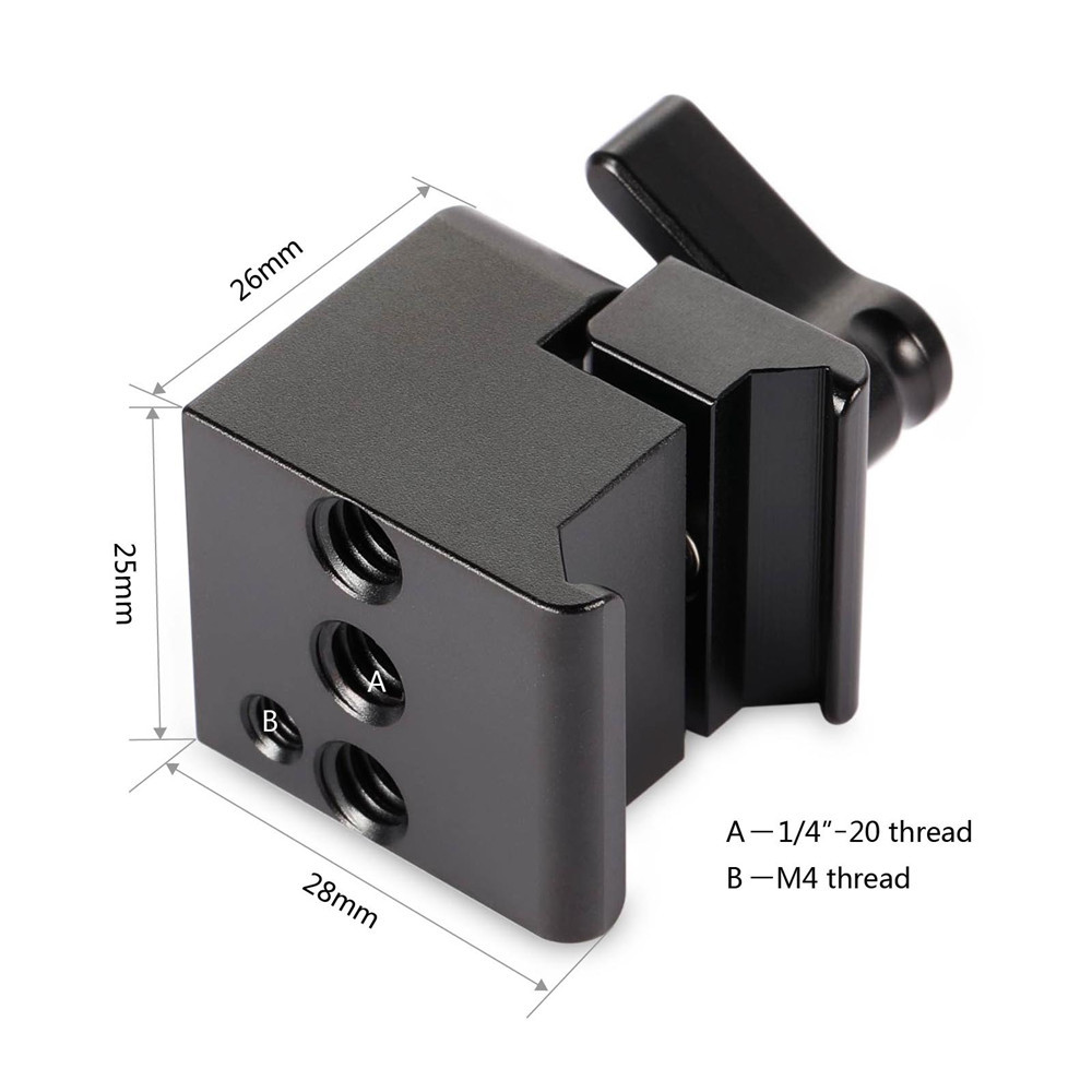 SmallRig SWAT Rail Clamp (15mm Vertical) 1564