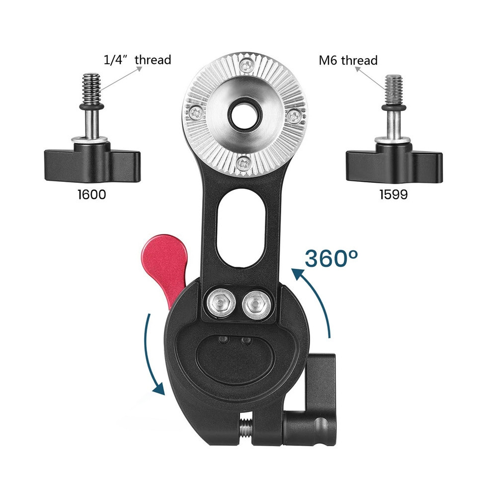 SmallRig EVF Mount with NATO Clamp and Arri Rosette 1583B