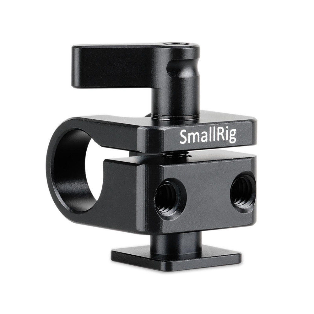 SmallRig 15mm Rod Clamp with Cold Shoe 1597