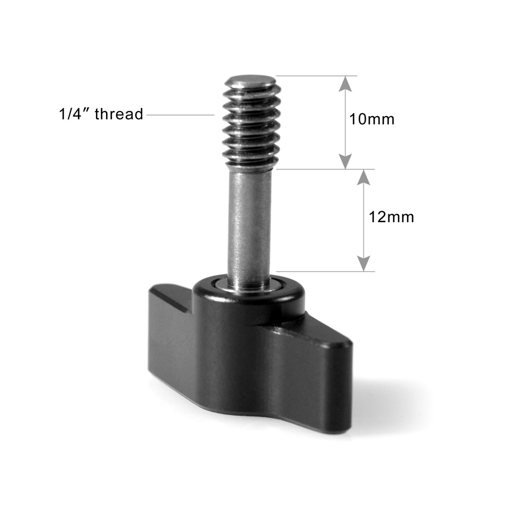 SmallRig Ratchet Wing Nut with 1/4 inch Thread 1600