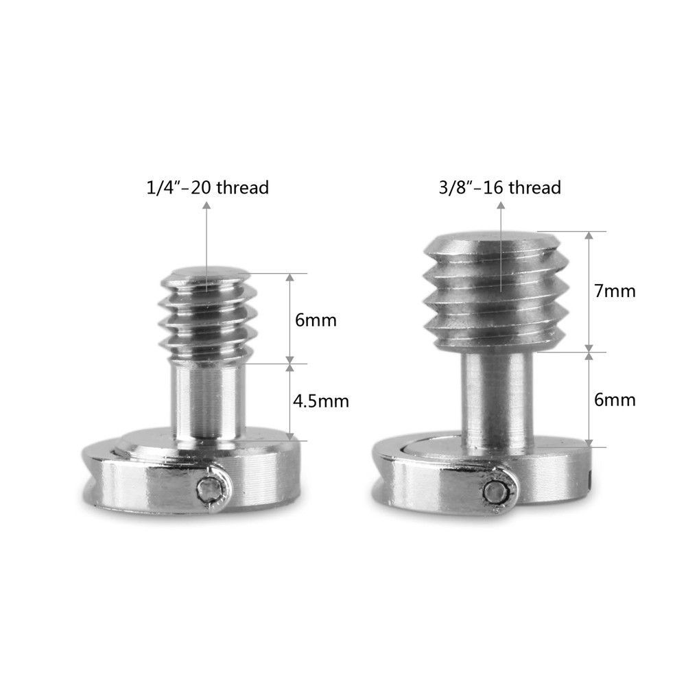 SmallRig 1/4" and 3/8" D-Ring Screw 1609