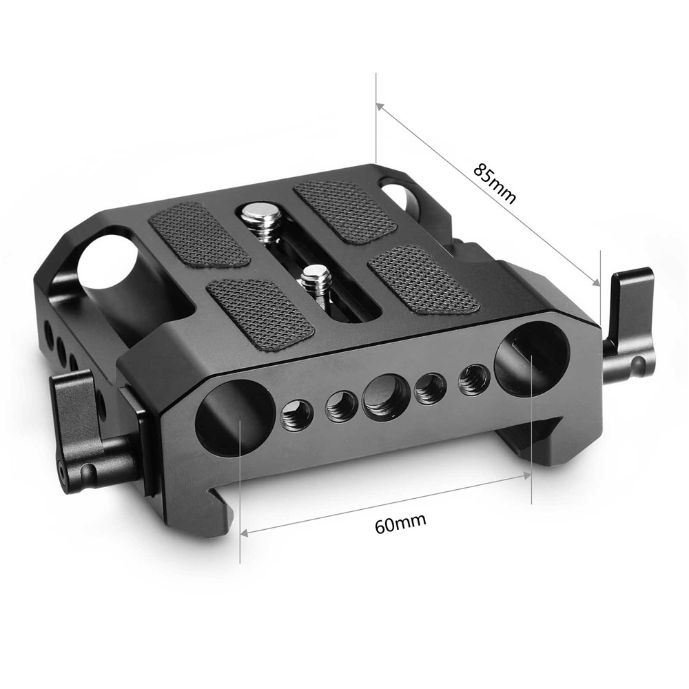 SmallRig Baseplate (Arri Style) with Dual 15mm Rod Clamp 1642