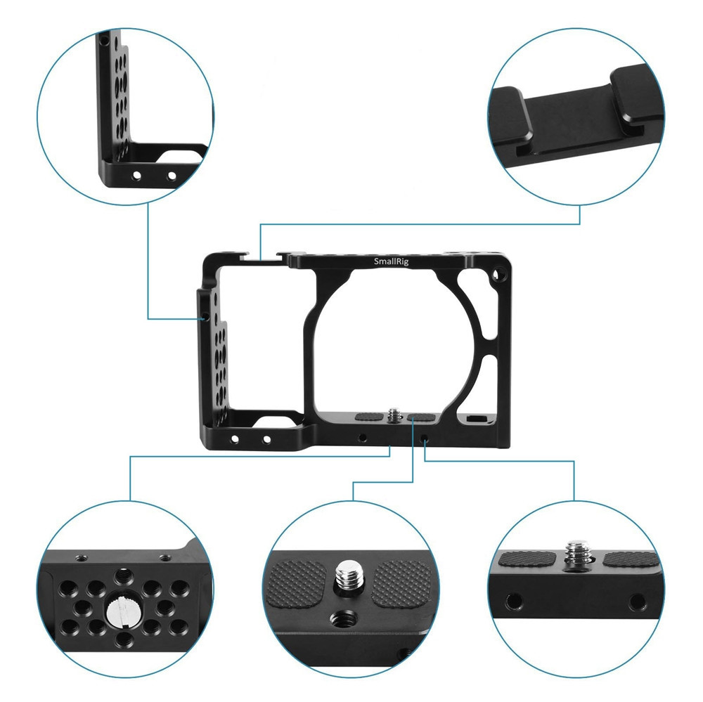 SmallRig Sony A6000/A6300/A6500 ILCE-6000/ILCE-6300/ILCE-A6500/Nex-7 Cage 1661