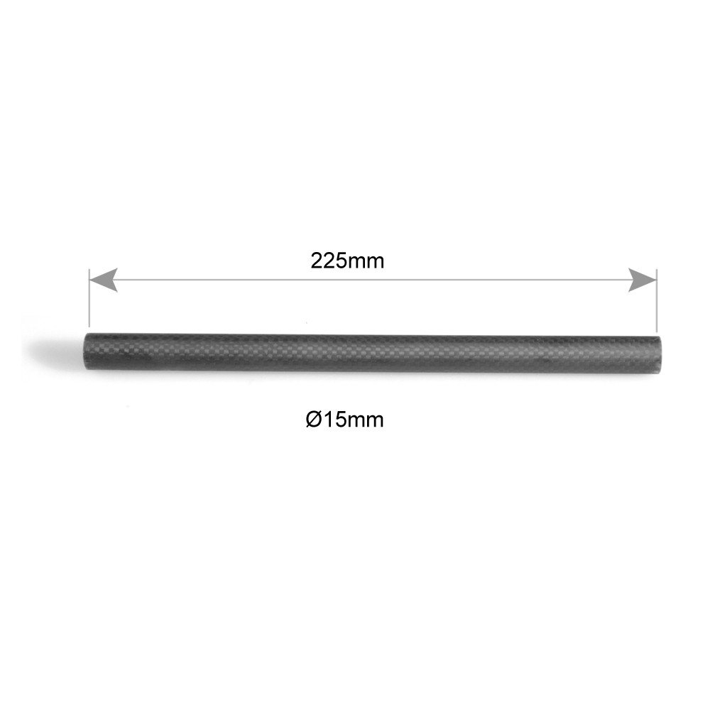 SmallRig 15mm Rods (Carbon Fiber, 9 Inch, 2 pcs) 1690