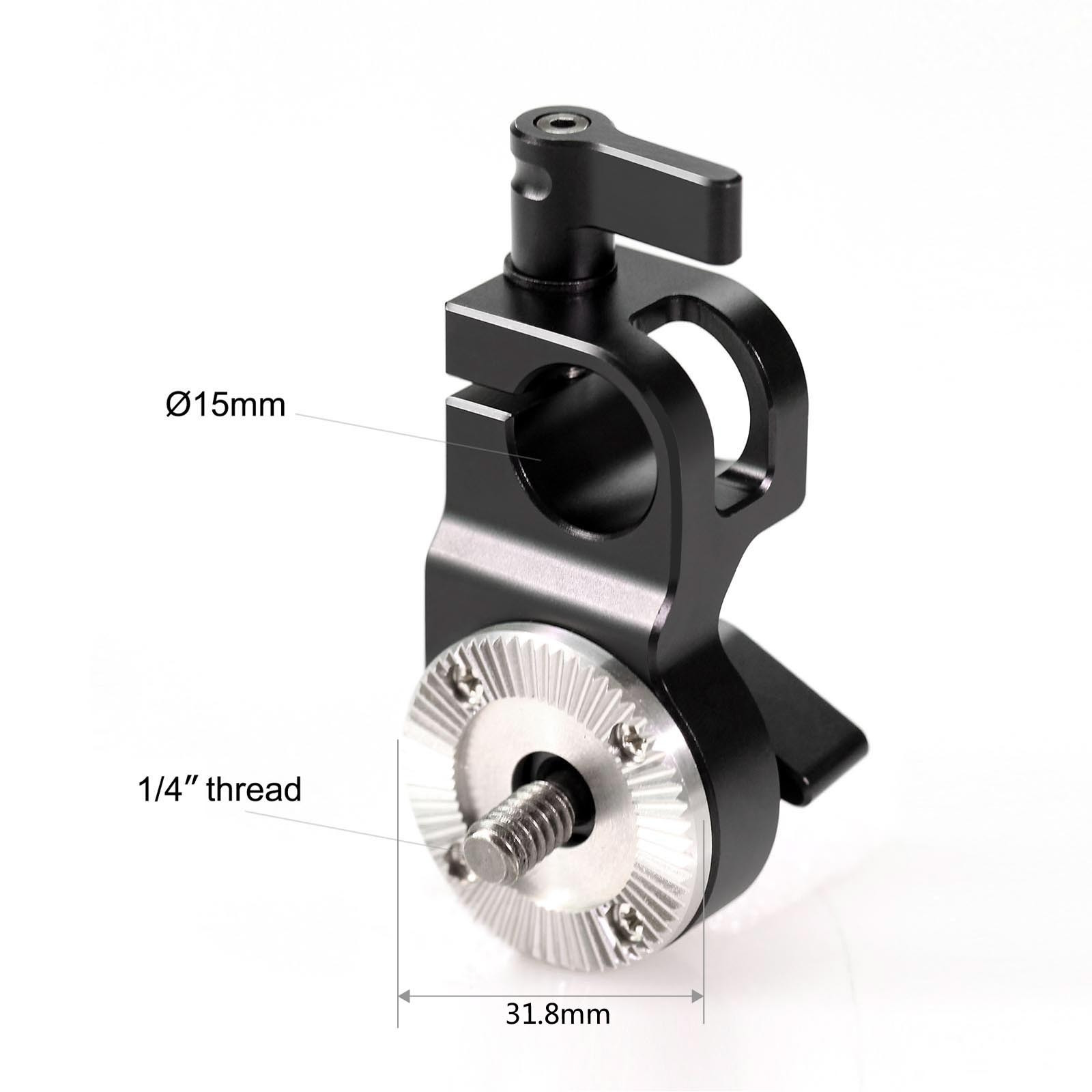 SmallRig 15mm Rod Clamp with Arri Rosette 1743
