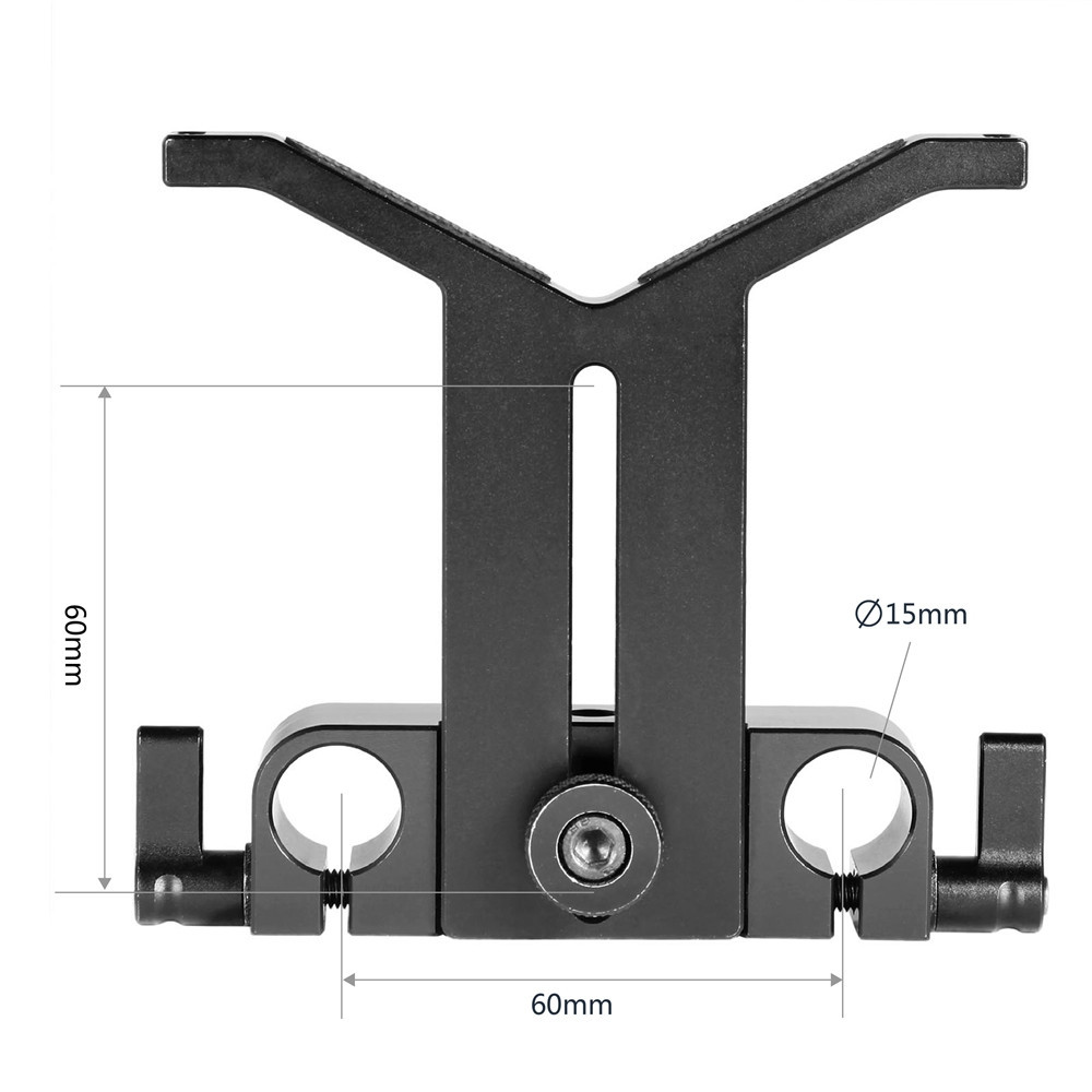 SmallRig Universal Lens Support with 15mm LWS Rod Clamp 1784