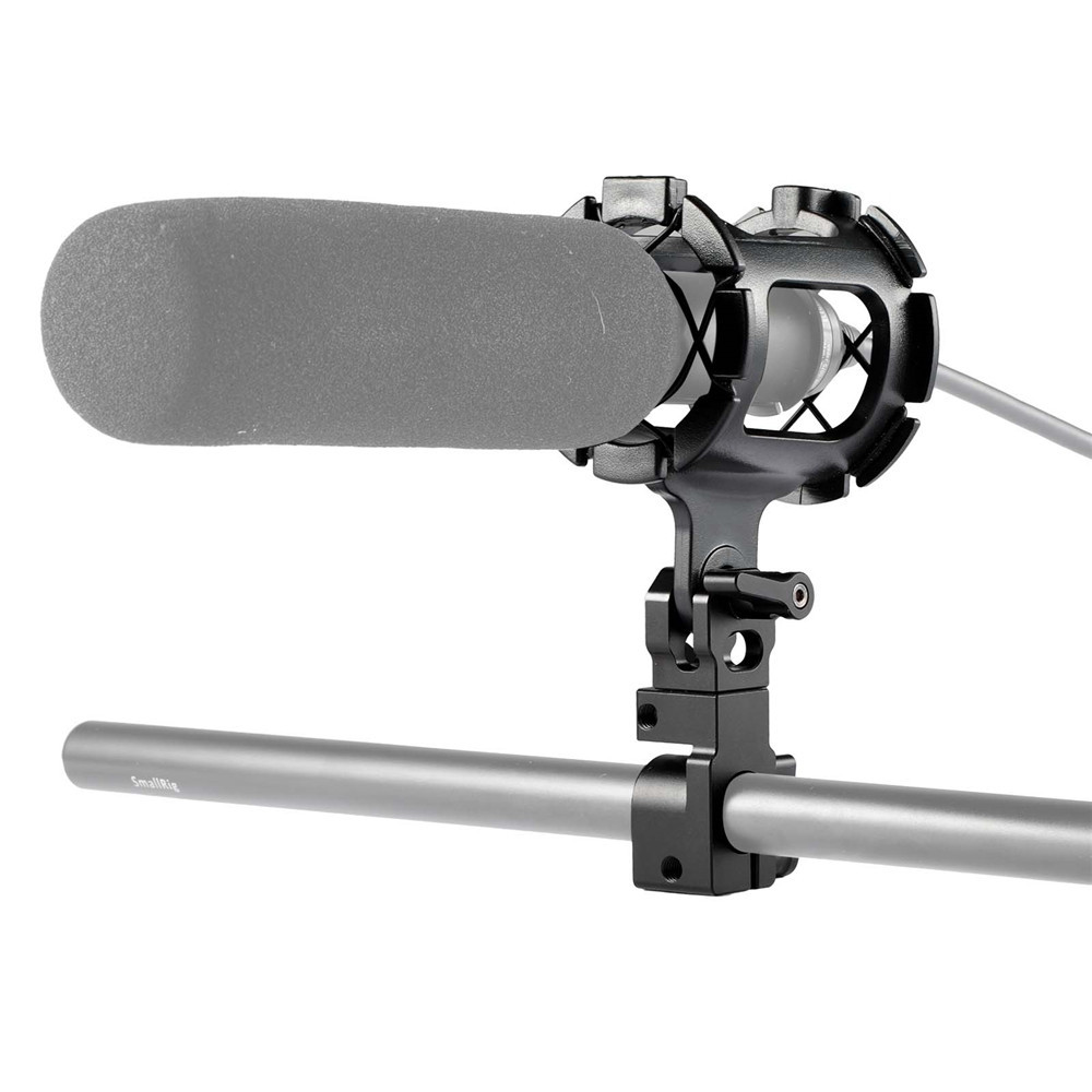 SmallRig Microphone Support with 15mm Rod Clamp 1802