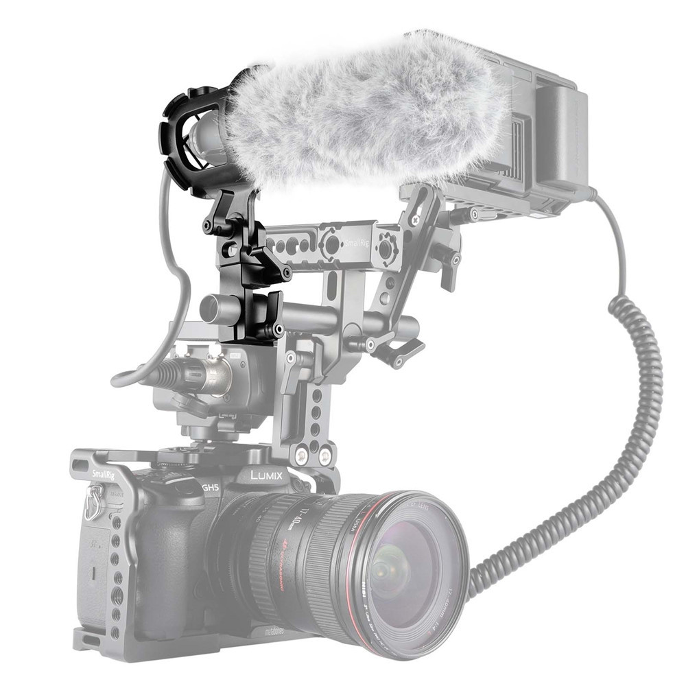 SmallRig Microphone Support with 15mm Rod Clamp 1802