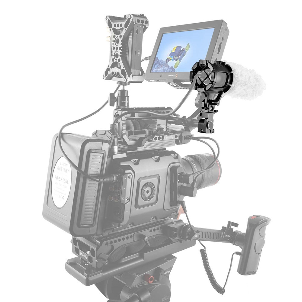 SmallRig Microphone Support with 15mm Rod Clamp 1802