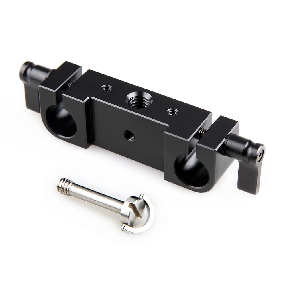 SmallRig Dual 15mm Rod Clamp with Threads 1806