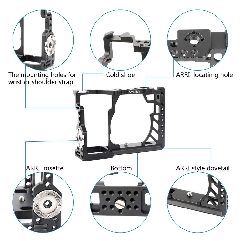 SmallRig A7 Camera Cage for SONY A7/ A7S/ A7R 1815B