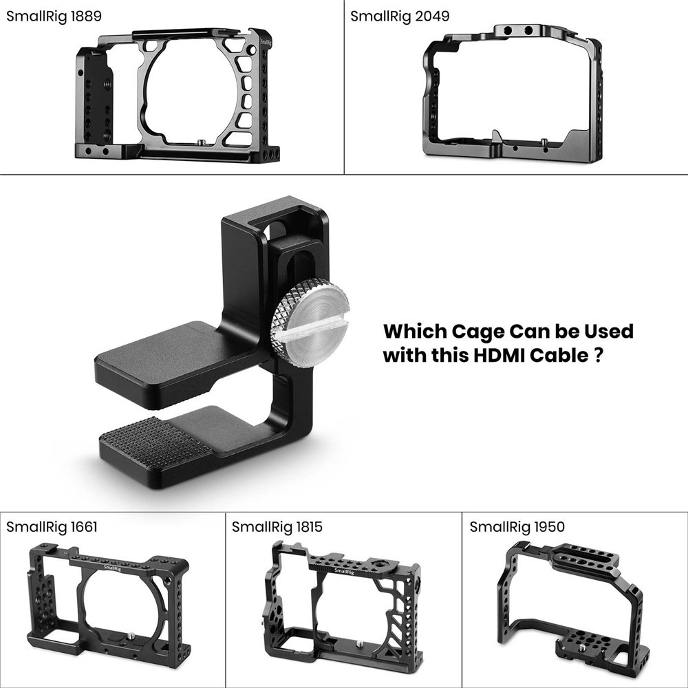 SmallRig HDMI Cable Clamp 1822