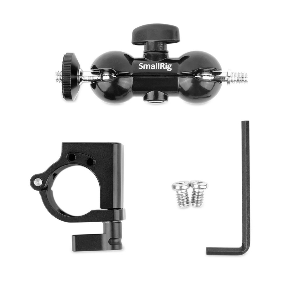 SmallRig Double Ballhead with 25mm Rod Clamp for DJI Ronin M/Ronin MX/Freefly MOVI  1878