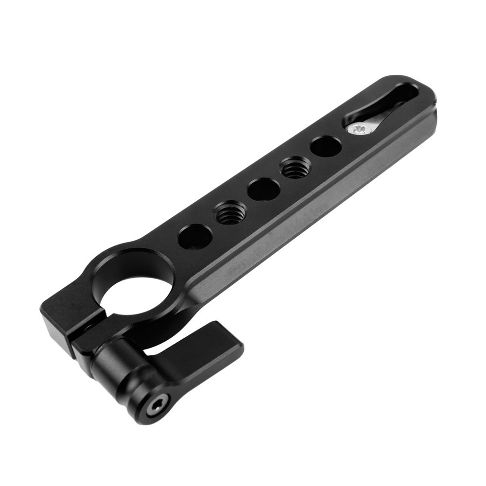 SmallRig Safety NATO Rail (4") with 15mm Rod Clamp 1910