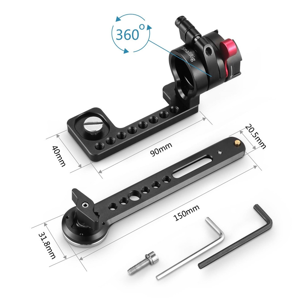 SmallRig  Adjustable EVF Mount with ARRI Rosette 1938