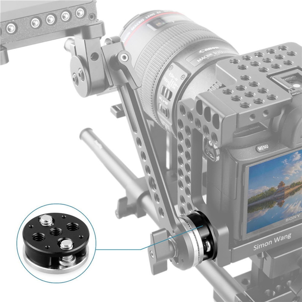 SmallRig Arri Standard Rosette Bolt-On Mount (M6 Thread) 1939B