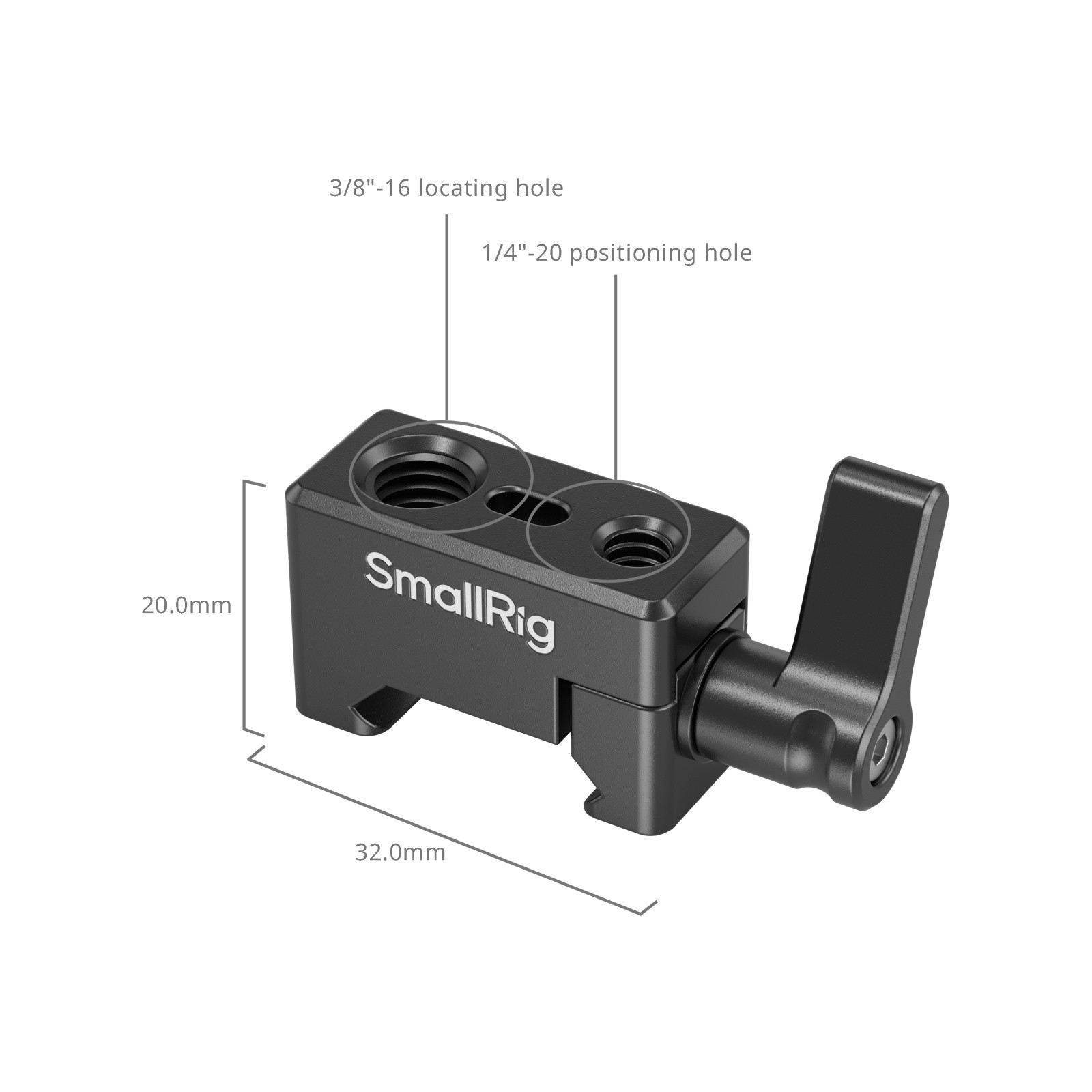 SmallRig Universal NATO Clamp Support 1973B