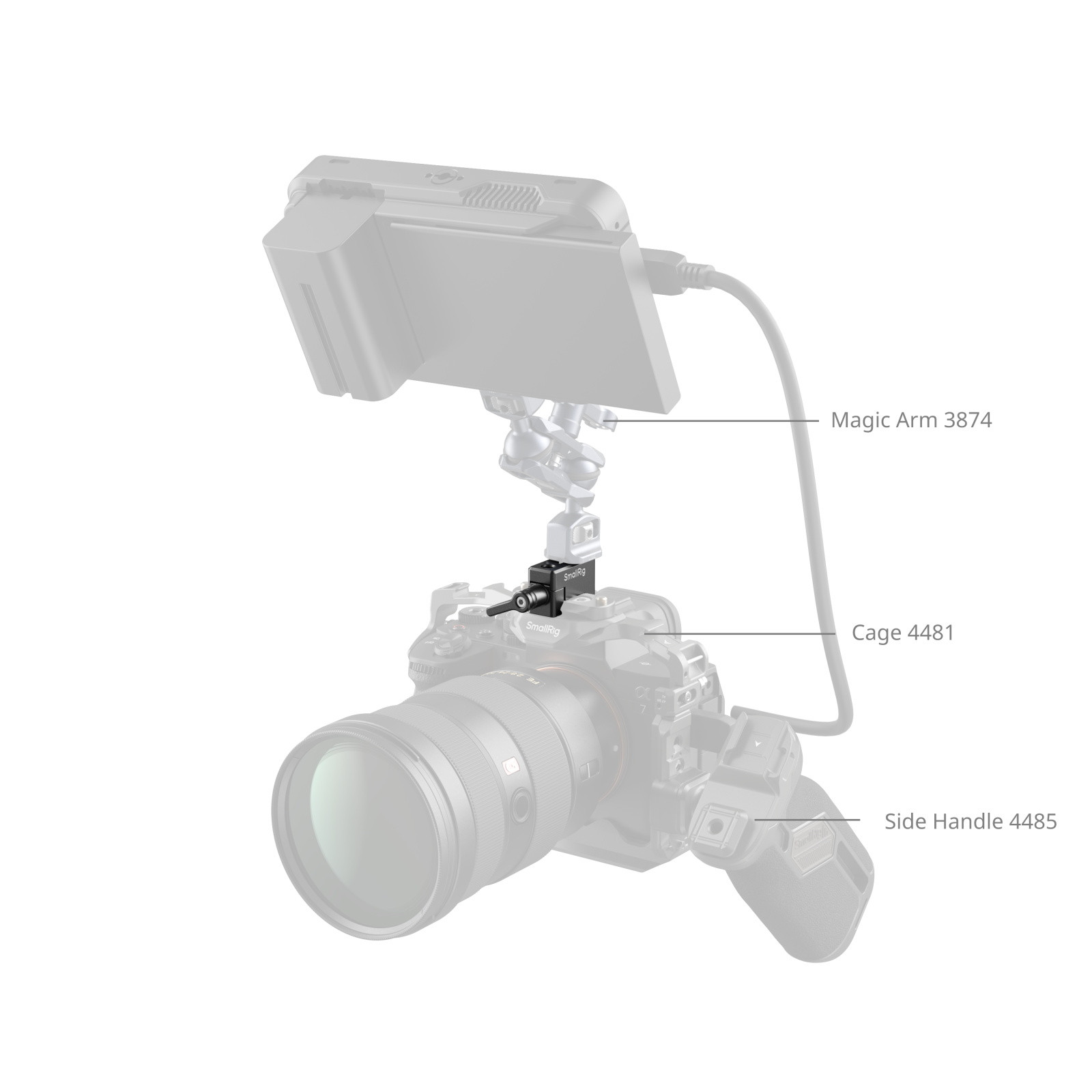SmallRig Universal NATO Clamp Support 1973B
