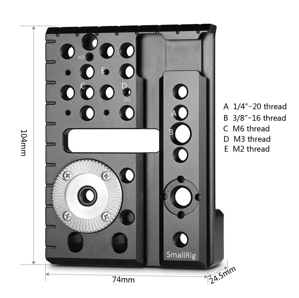 SmallRig Left Side Plate for RED DSMC2 Camera 1997