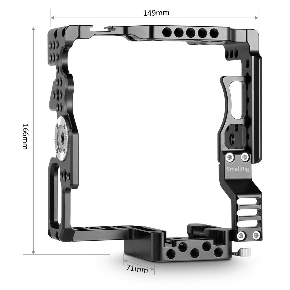 SmallRig Camera Cage for Sony A7II/ A7SII/A7RII with Battery Grip 2031