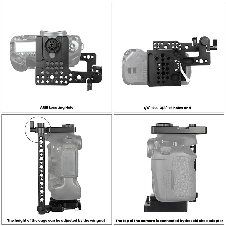 SmallRig QR VersaFrame Half Cage 2062B