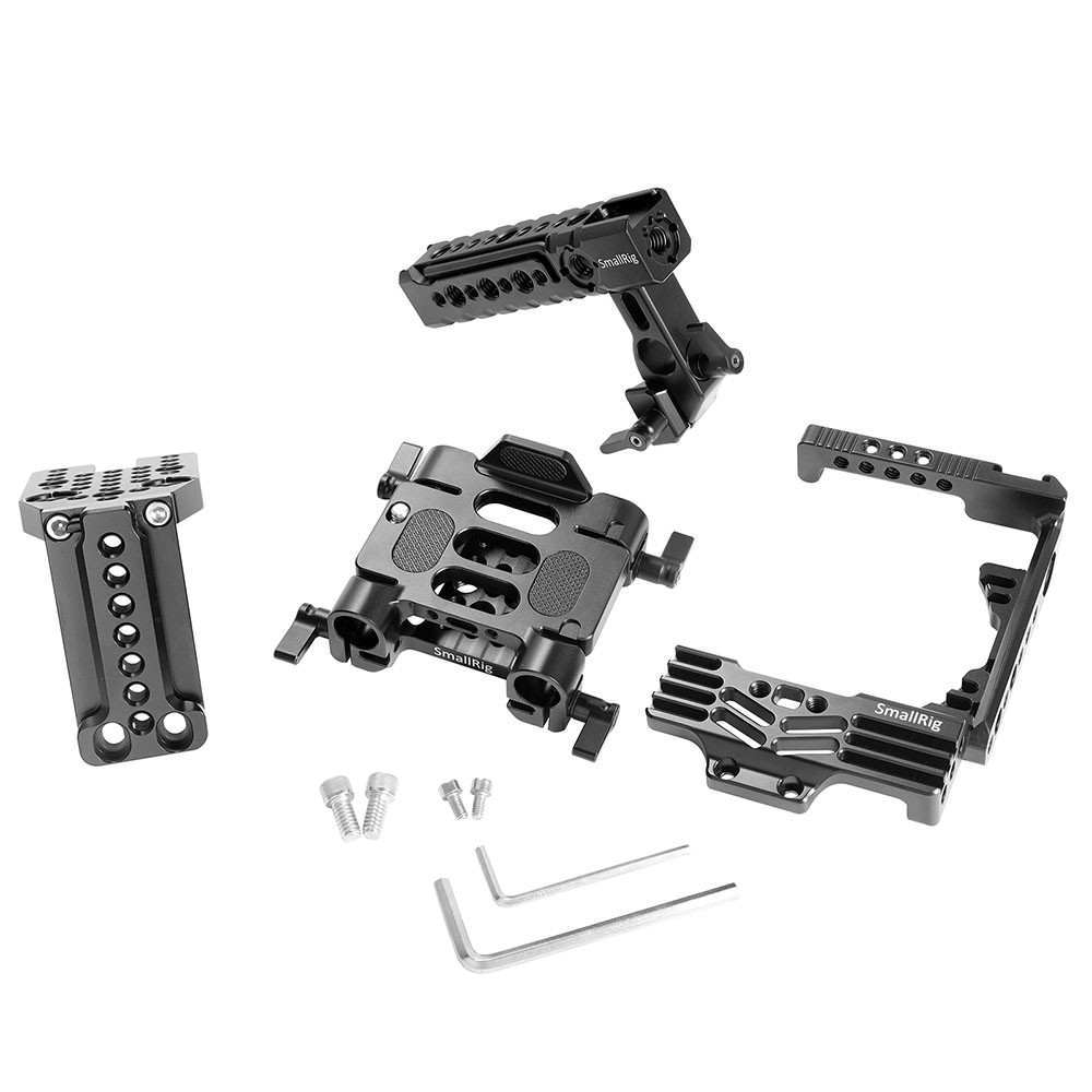 SmallRig Ultimate Half-cage Kit for Panasonic Lumix GH5 with Battery Grip 2067B