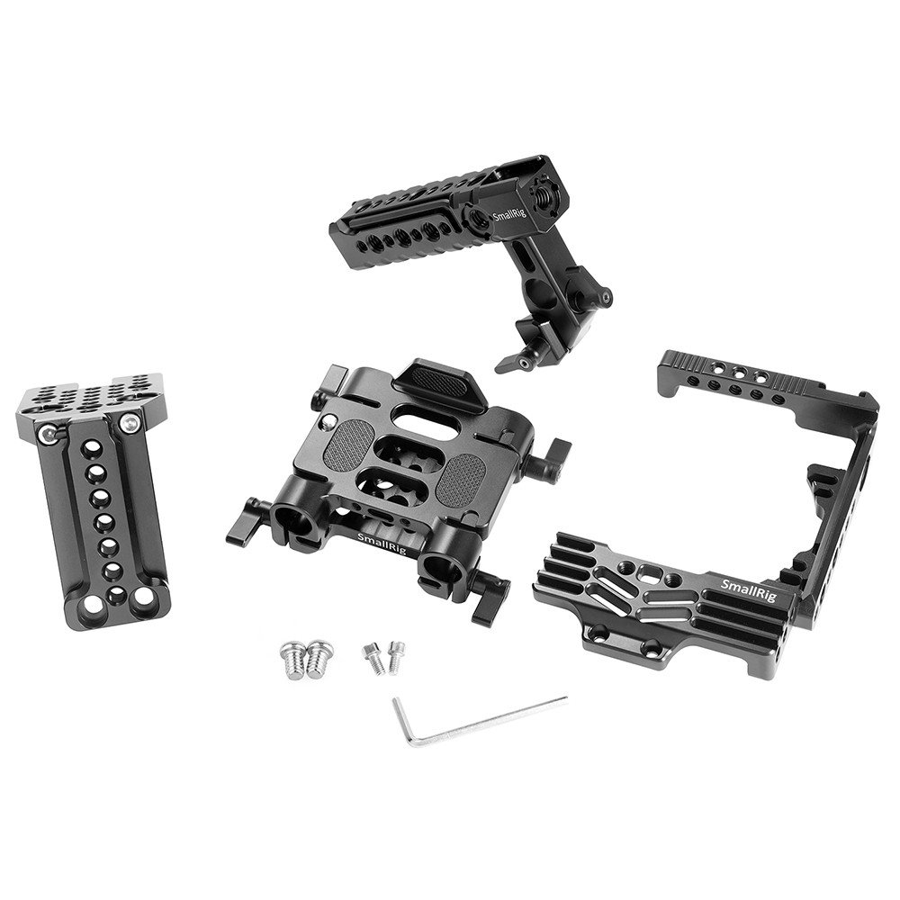 SmallRig Ultimate Half-cage Kit for Panasonic Lumix GH5 with Battery Grip 2067B