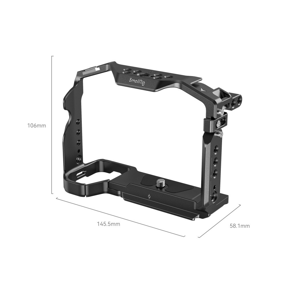  SmallRig A7RIII / A7III / A7M3 Camera Cage for Sony A7RIII /  A7III / A7M3 Camera (ILCE-7RM3 / A7R Mark III), w/Shoe Mount, Built-in NATO  Rail, Accessible for Sony XLR-K2M/K1M