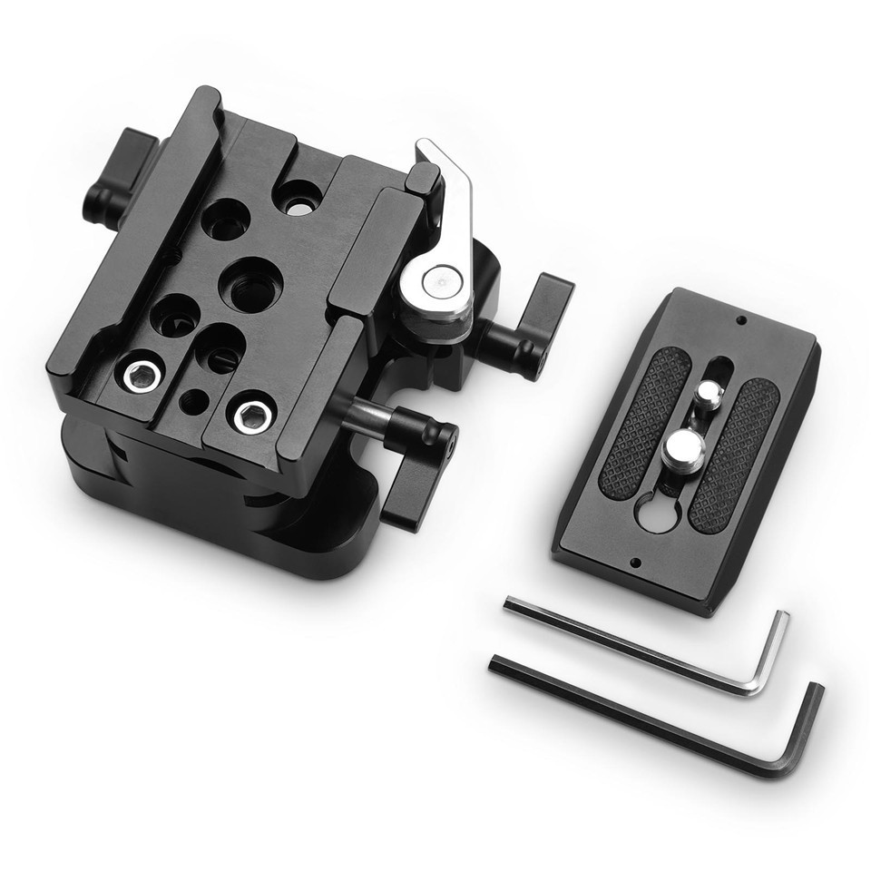 SmallRig Universal 15mm Rail Support System Baseplate 2092B