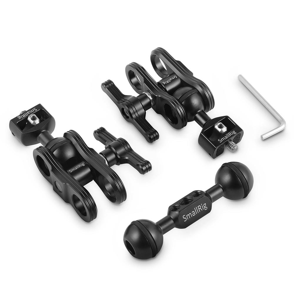 SmallRig Ball Head Magic Arm Kit (1/4" Head x 2) 2109B