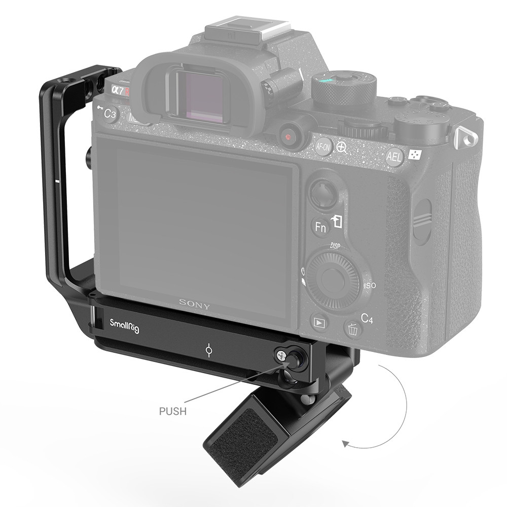 SmallRig L Bracket for Sony Alpha 7 III / Alpha 7R III / Alpha 9 Camera 2122D