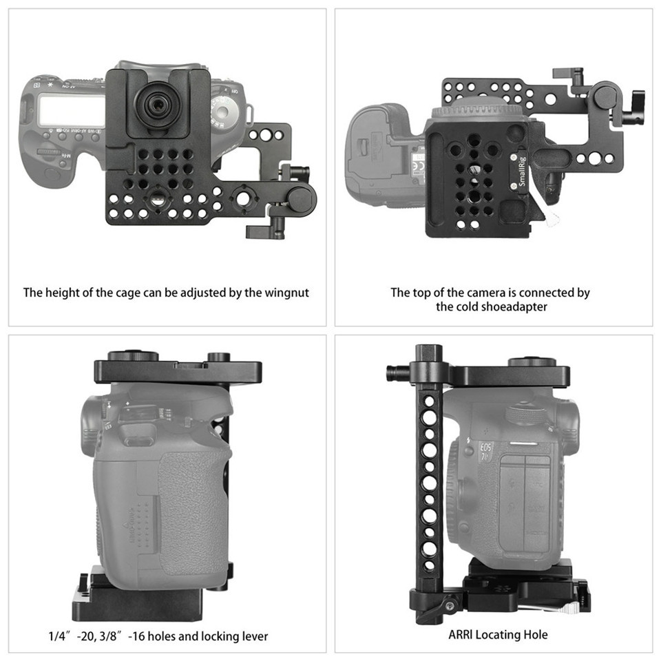 SmallRig QR VersaFrame Half Cage (Middle) 2127B