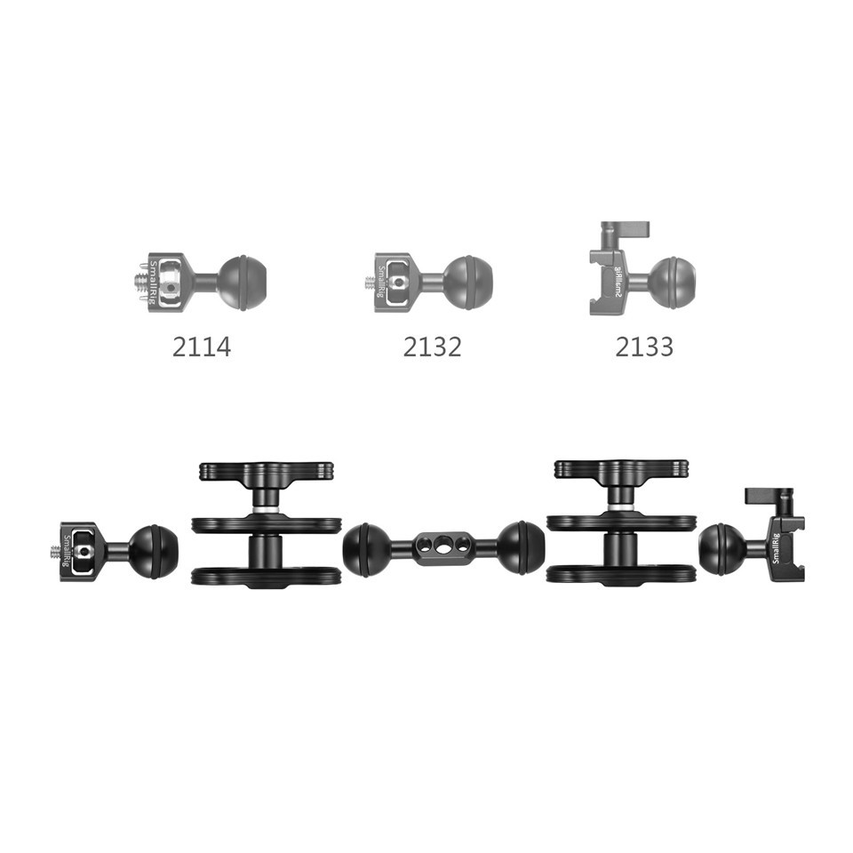 SmallRig Ballhead with 1/4-20 Screw 2132