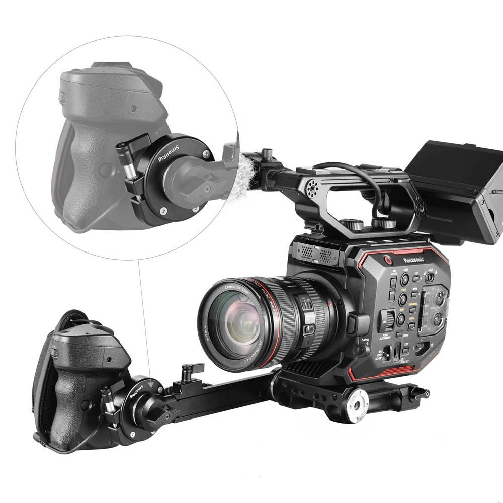 SmallRig Panasonic EVA1 Handgrip Adapter with ARRI Rosette 2137B