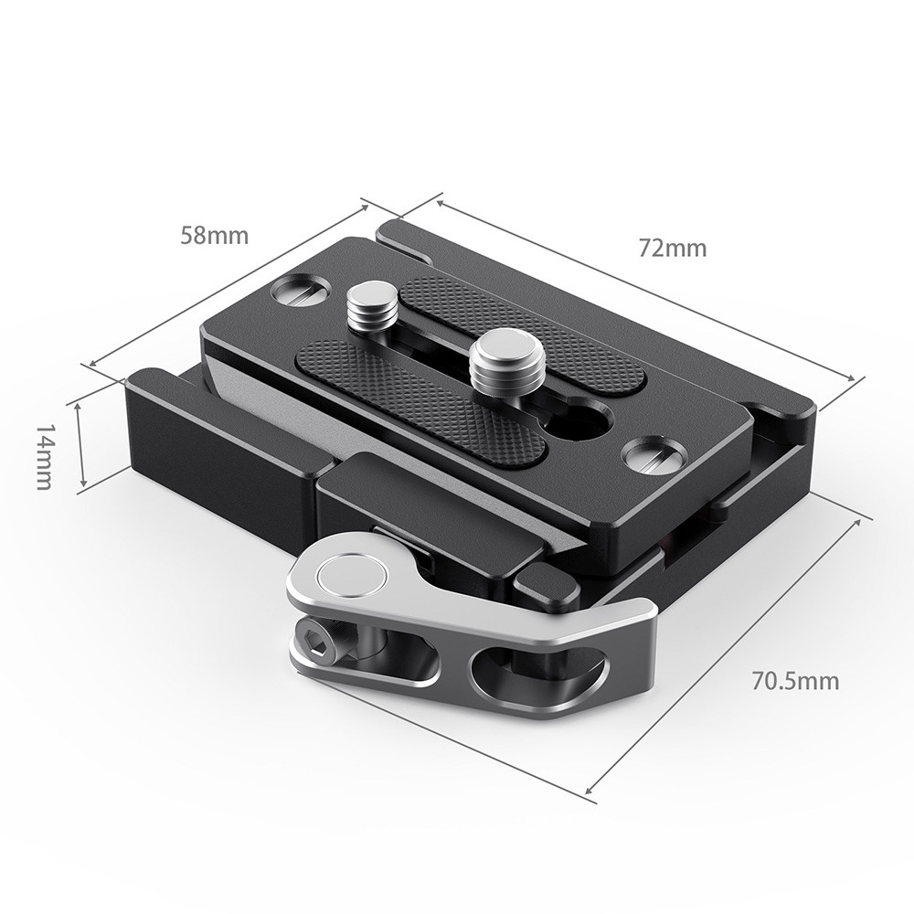 SmallRig Quick Release Clamp and Plate ( Arca-type Compatible) 2144B