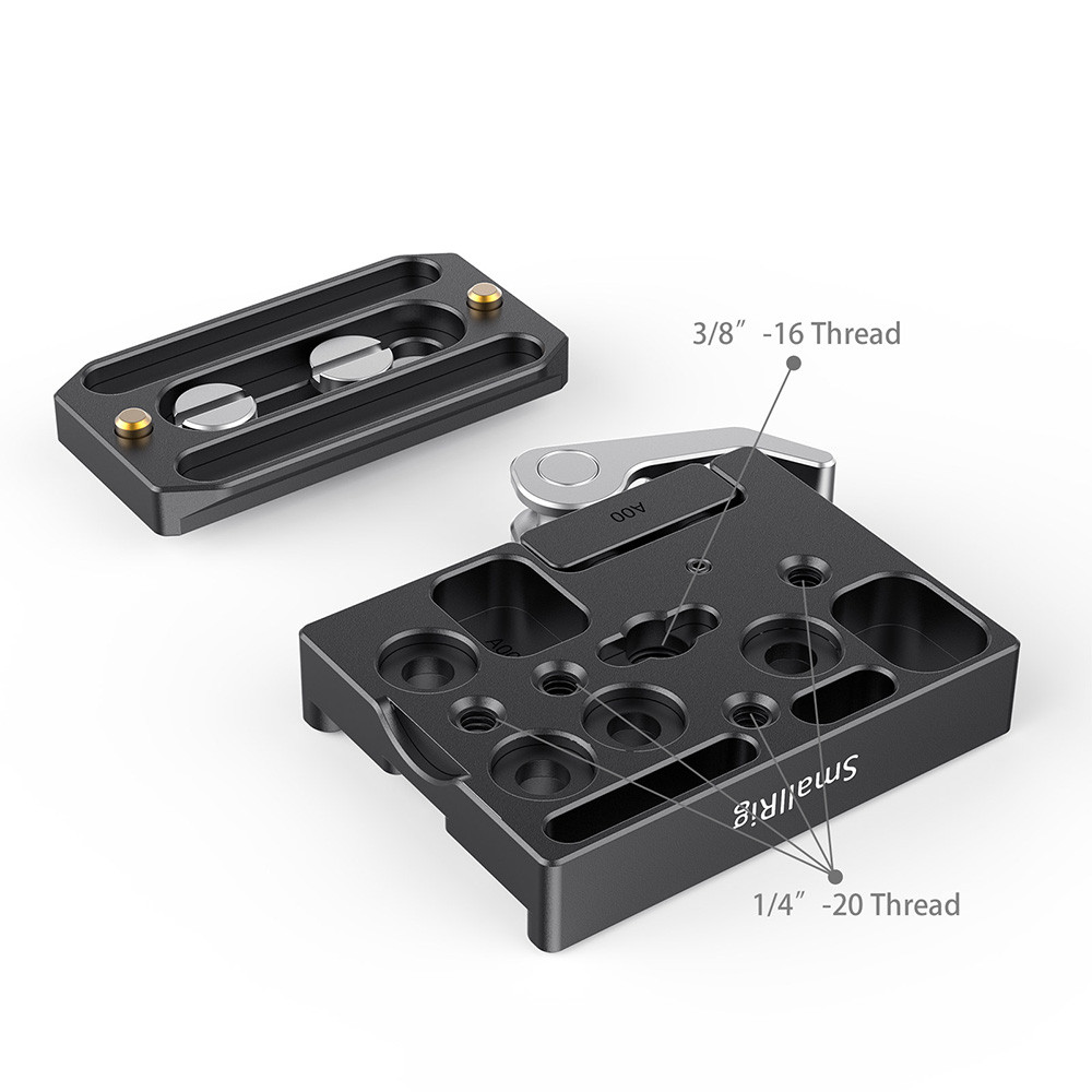 SmallRig Quick Release Clamp and Plate ( Arca-type Compatible) 2144B