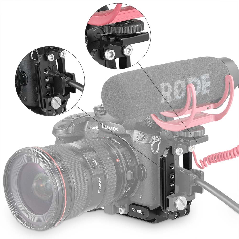 SmallRig Dedicated L-bracket for Panasonic Lumix GH5/GH5S 2179B