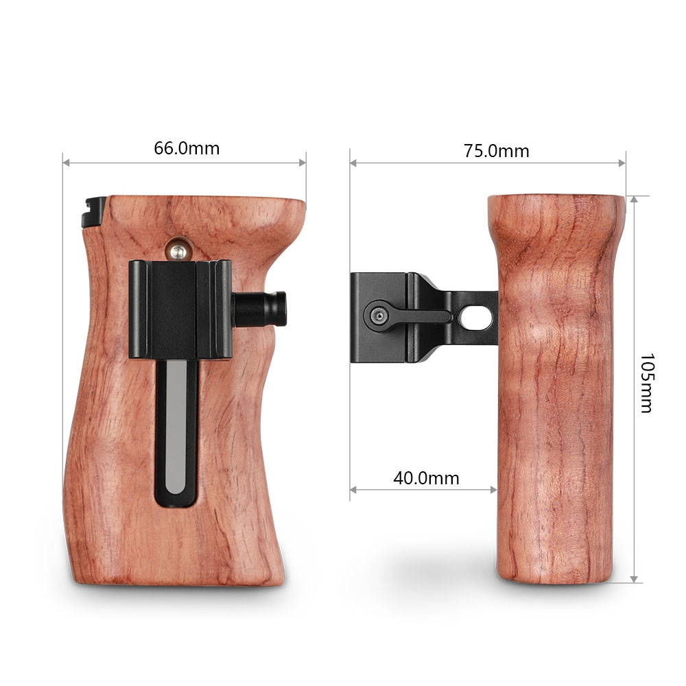 SmallRig Wooden NATO Side Handle 2187B