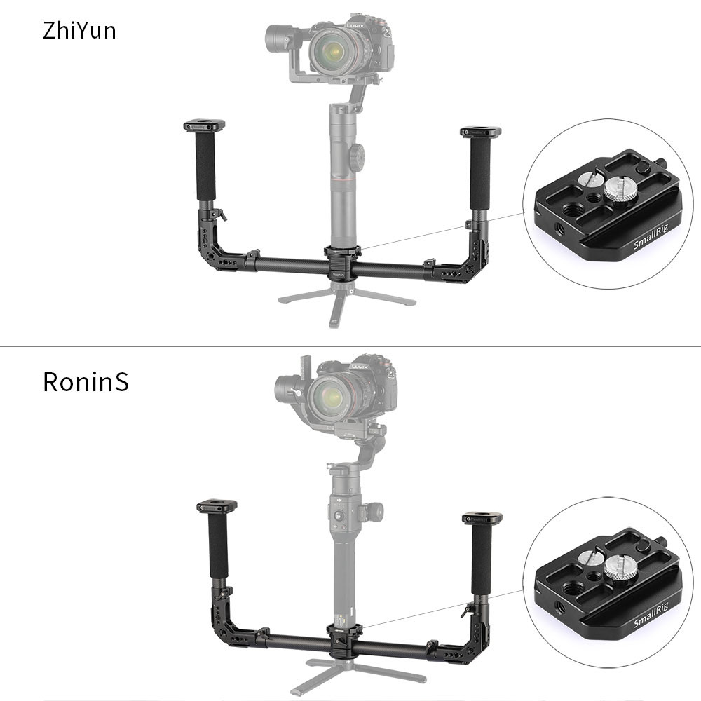 SmallRig Dual Handgrip for Handheld Gimbal DJI Ronin S/Zhiyun Crane Series 2210