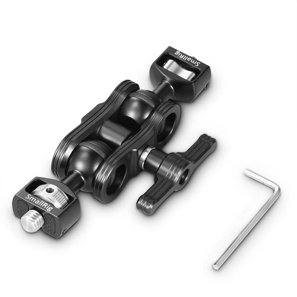 SmallRig Magic Arm with Double Ballheads (1/4" and 3/8" Screws) 2212C