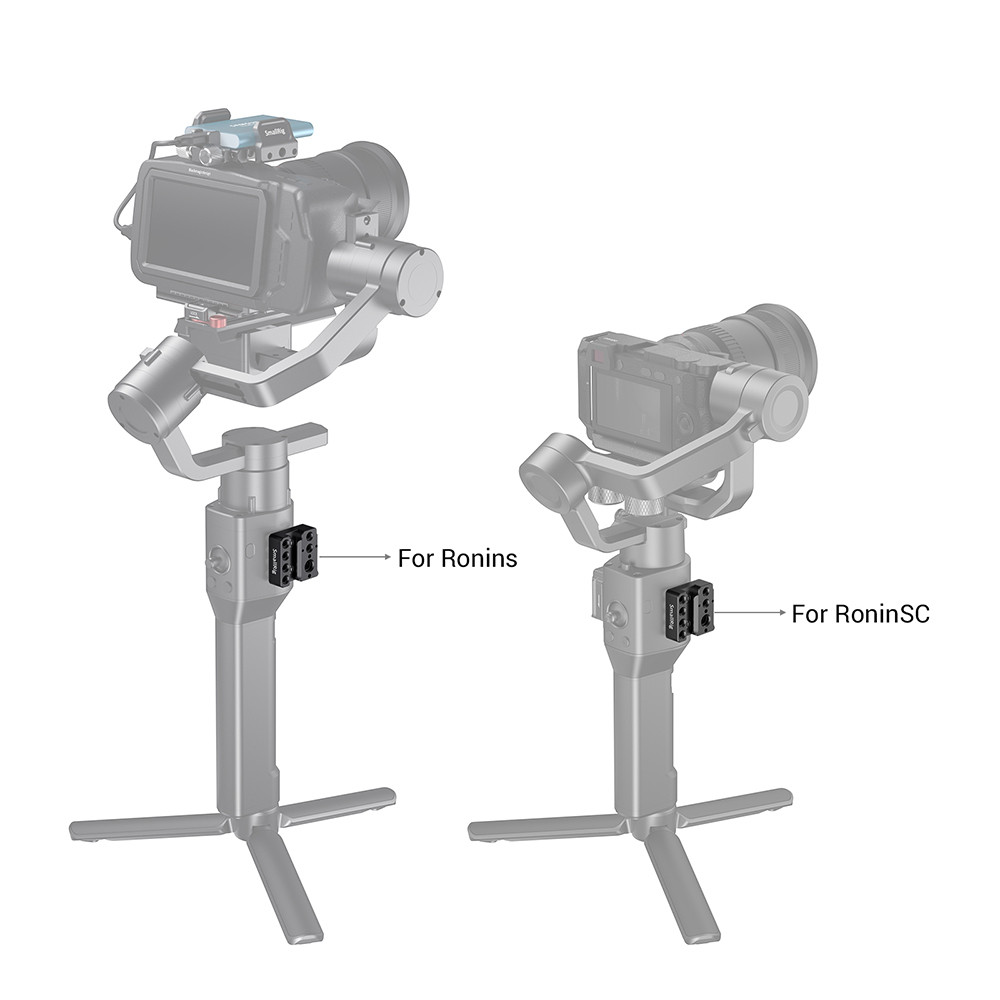 SmallRig Mounting Plate for DJI Ronin-S/SC and RS 2/RSC 2/RS 3/RS 3 Pro / RS 4 / RS 4 Pro Gimbal 2214B