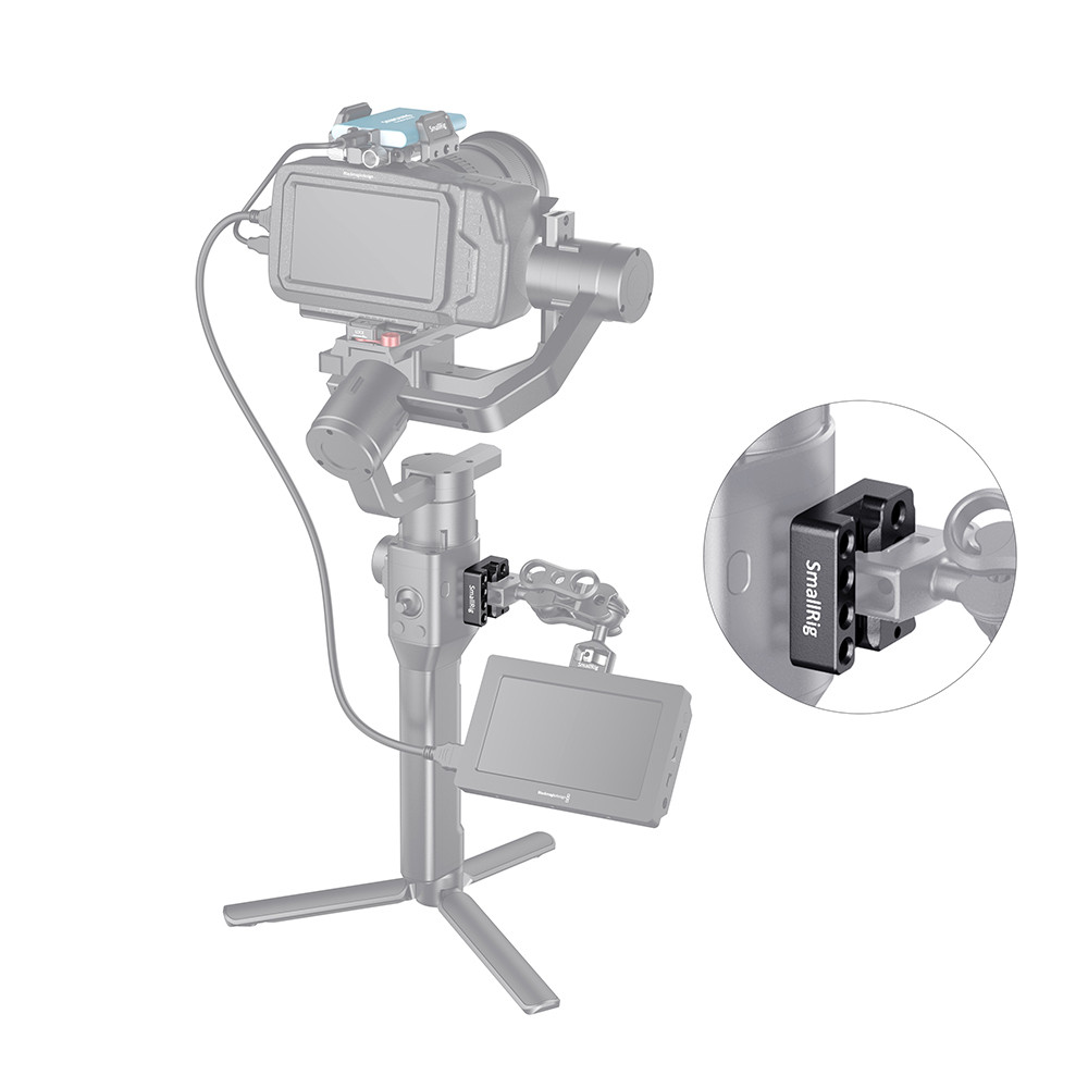 SmallRig Mounting Plate for DJI Ronin-S/SC and RS 2/RSC 2/RS 3/RS 3 Pro / RS 4 / RS 4 Pro Gimbal 2214B