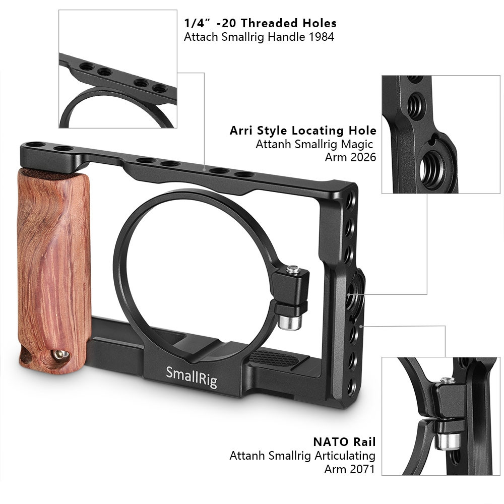 SmallRig Cage Kit for Sony RX100 VI 2225